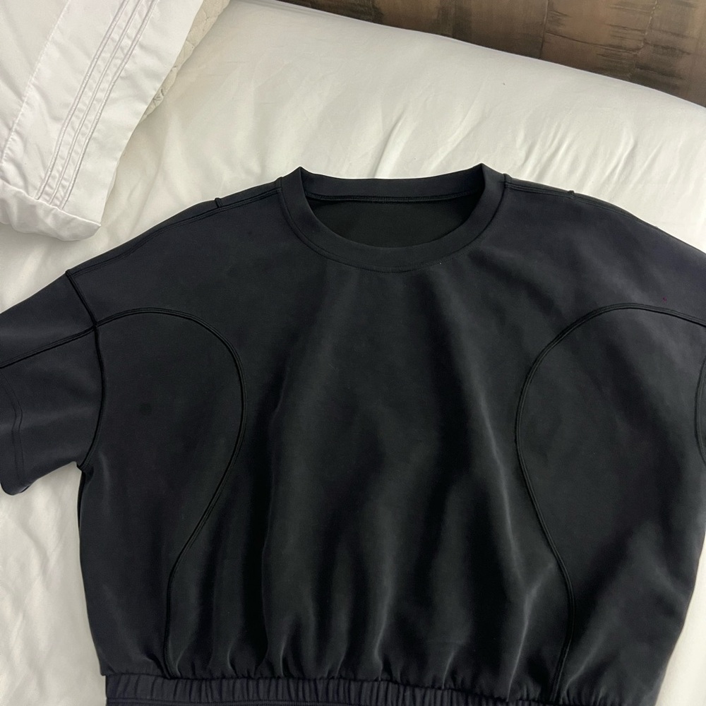 Lulu Cropped Softstream Scuba Shirt